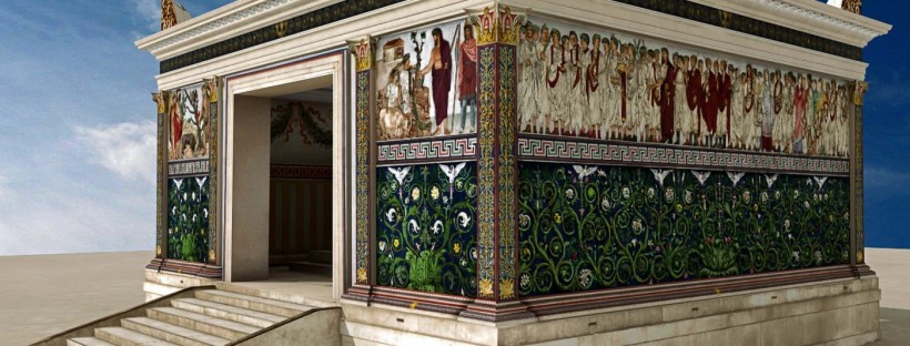 Ara Pacis a colori